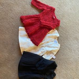 Old navy dresses. 12-18 months